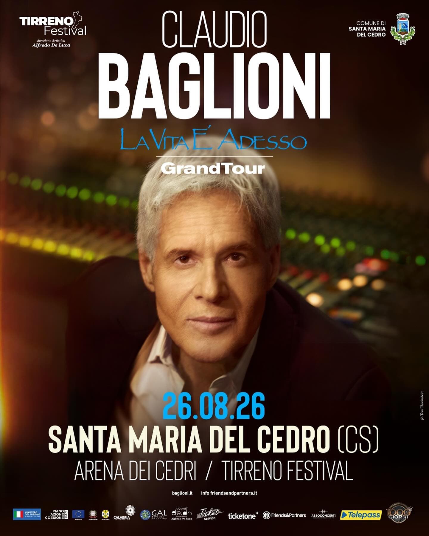 Tirreno Festival | Claudio Baglioni - immagine 1
