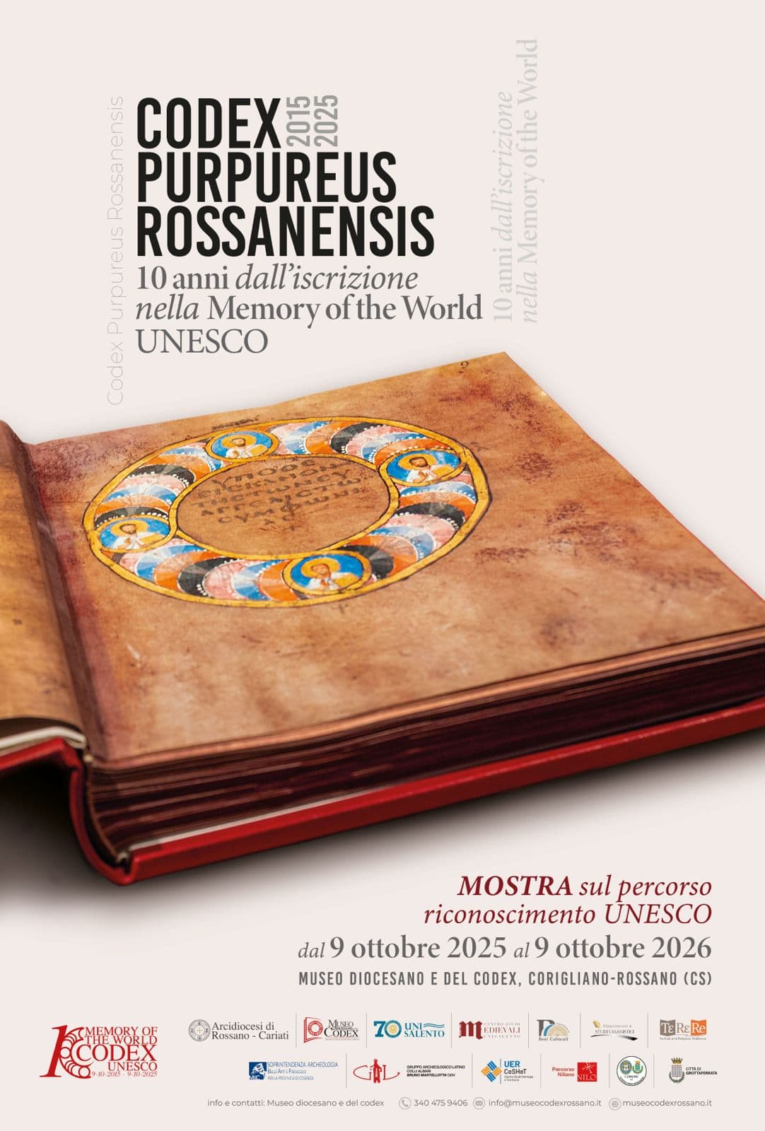 Codex Purpureus Rossanensis, 10 anni dall’iscrizione nella Memory of the World - immagine 1
