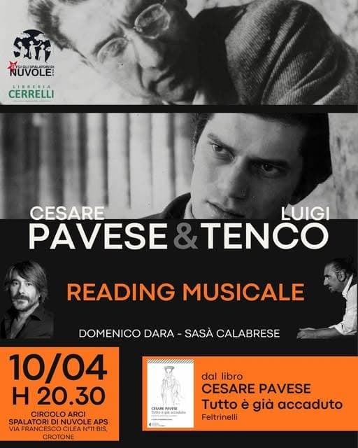 Pavese & Tenco – Reading musicale - immagine 1