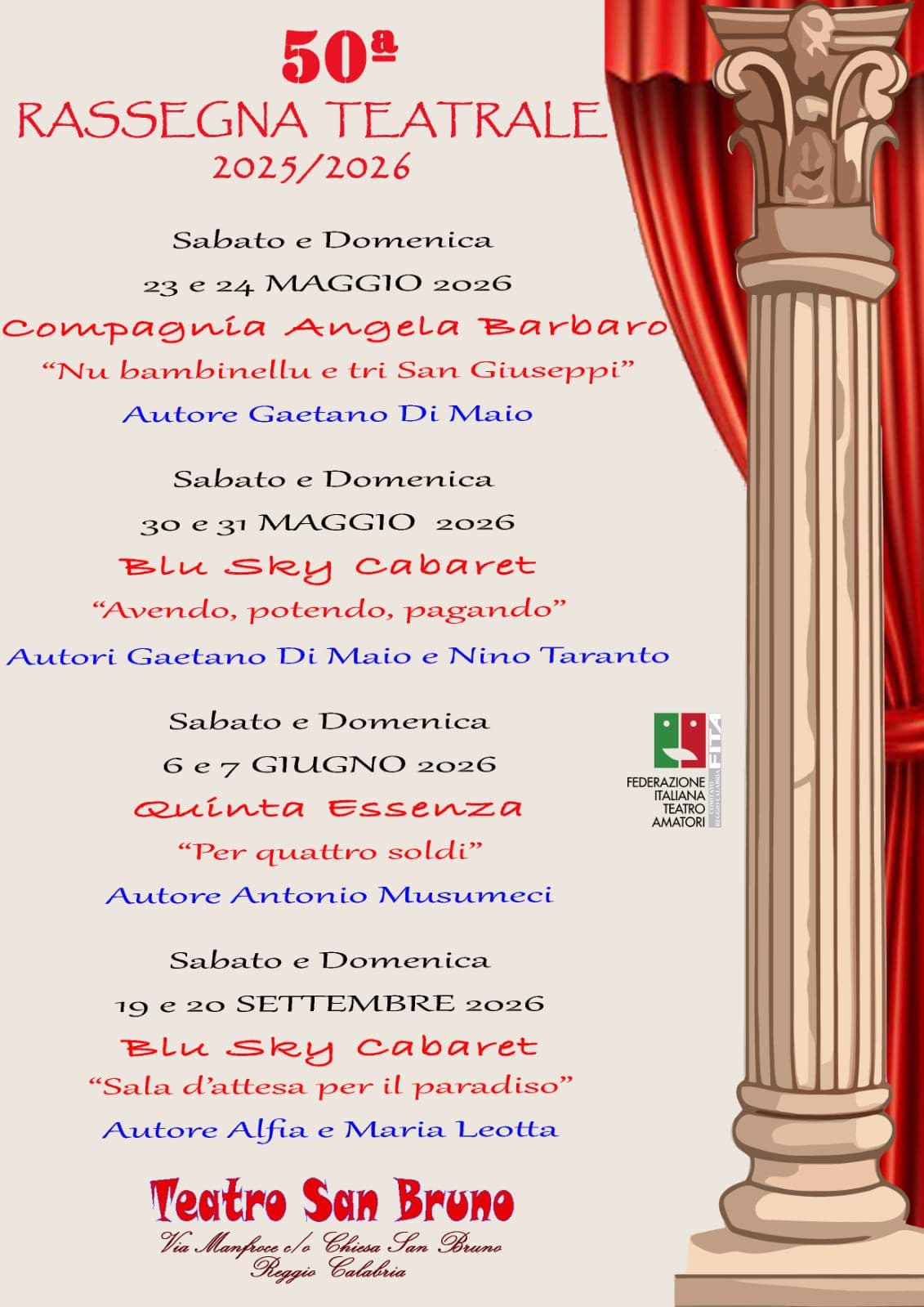 Rassegna Teatrale Blu Sky