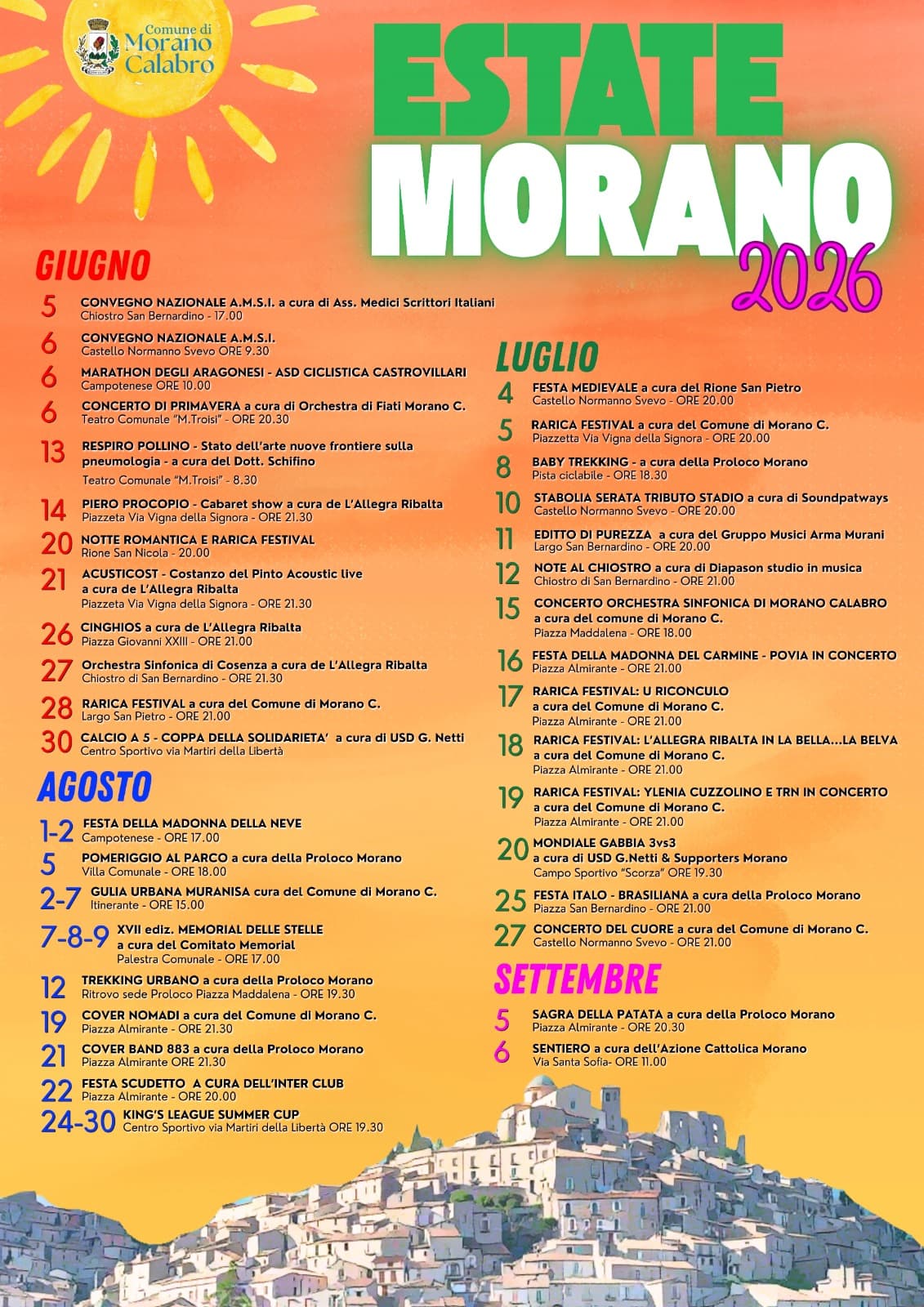 Estate a Morano Calabro