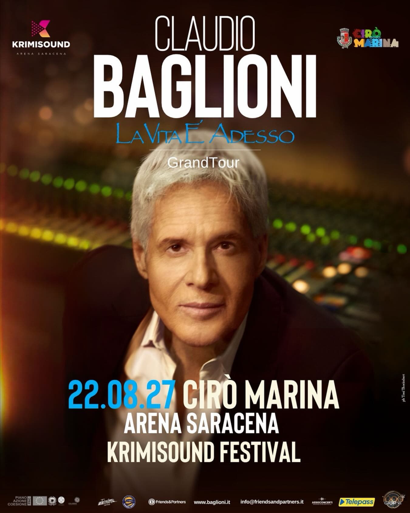 KrimiSound Festival | Claudio Baglioni - immagine 1