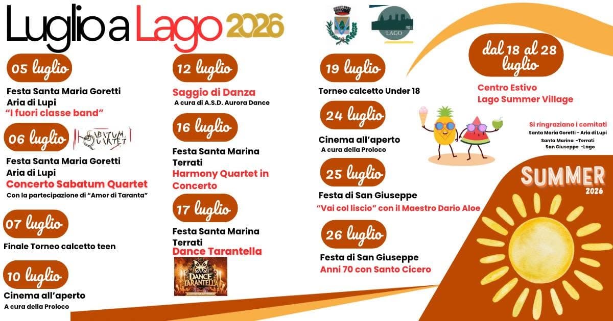 Estate a Lago - immagine 1