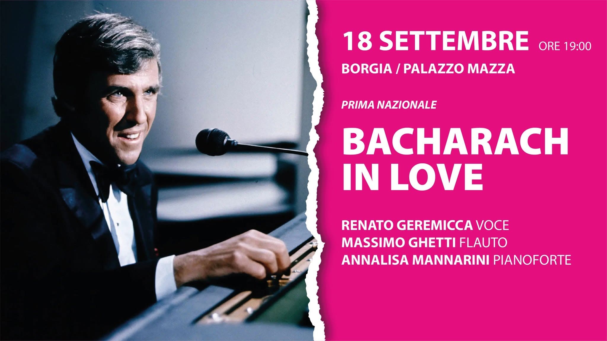 Festival d'Autunno | Bacharach in Love - immagine 1
