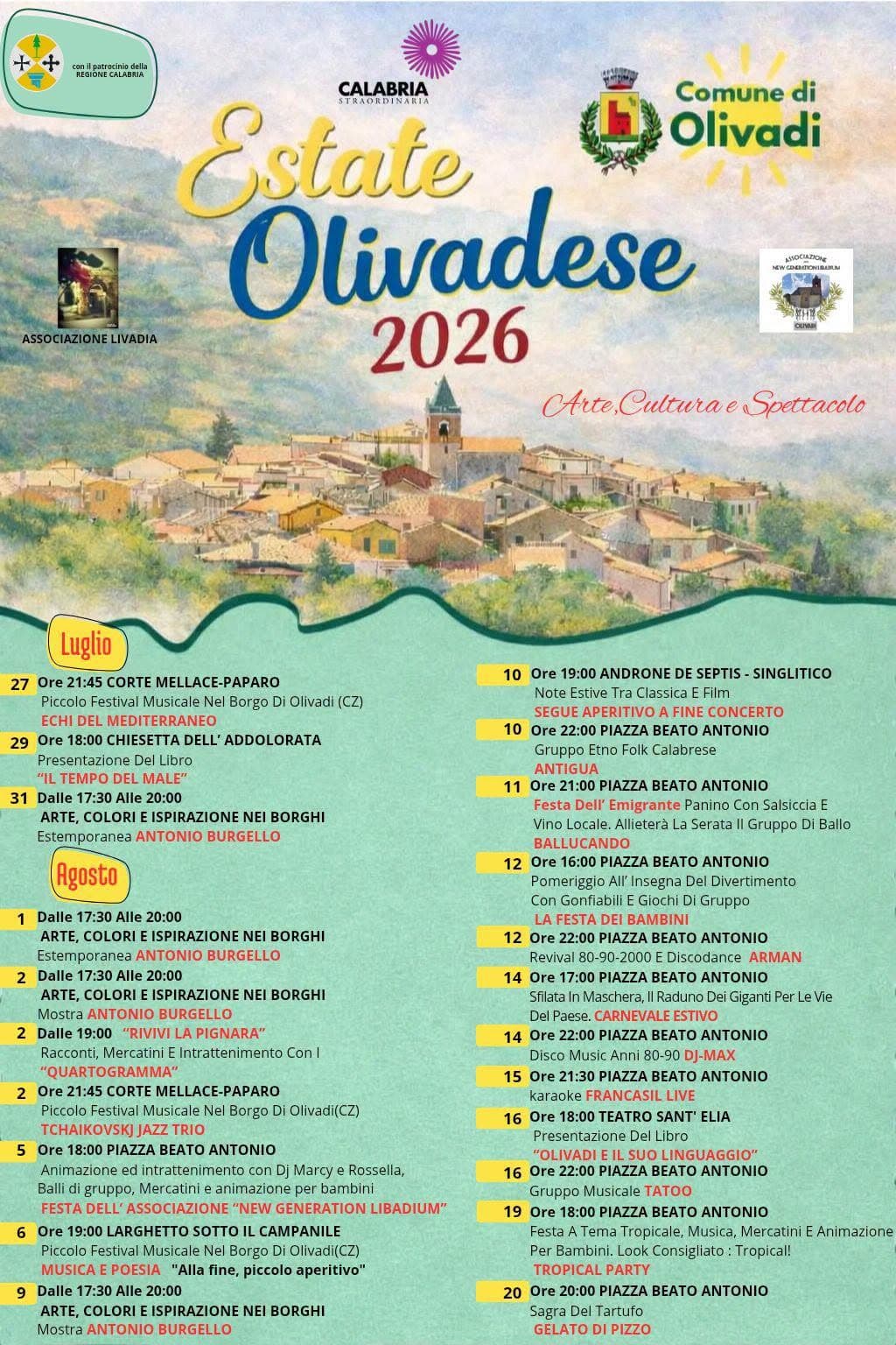 Estate a Olivadi - immagine 1