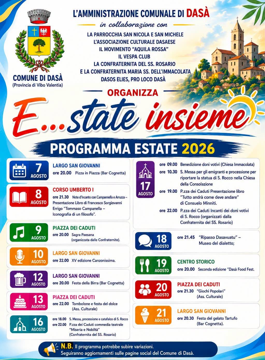 E...state insieme - Dasà - immagine 1