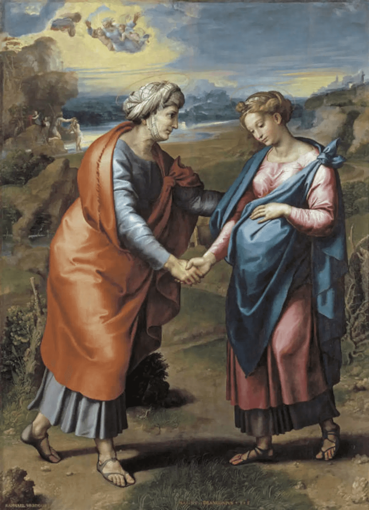 La Visitazione all’Aquila. Raffaello e Pontormo