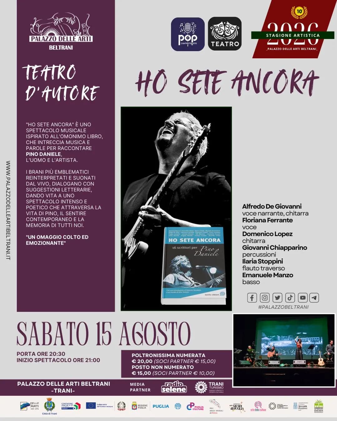 Ho sete ancora - Musica a corte - immagine 1