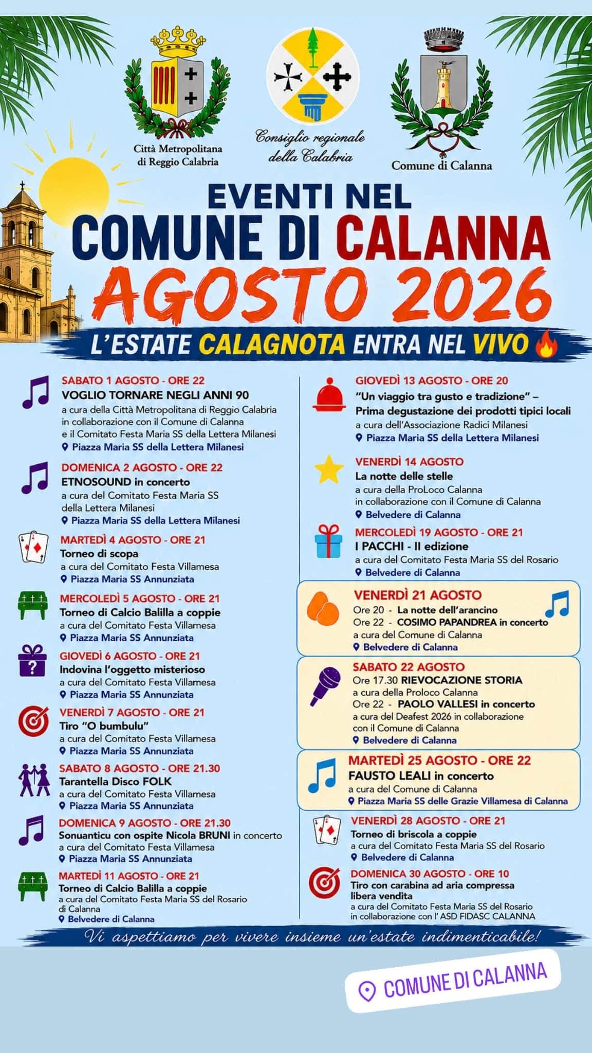 Estate a Calanna